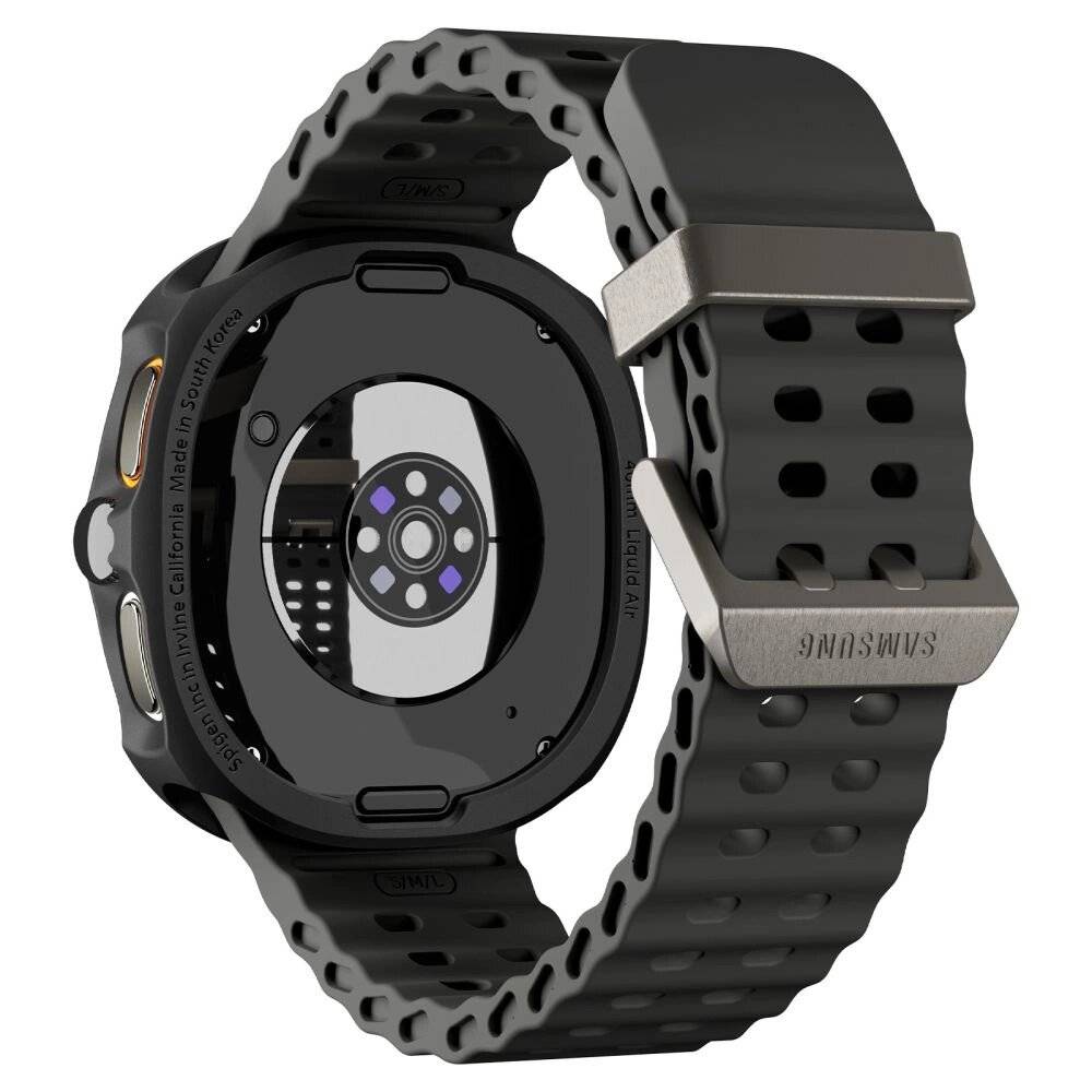 Spigen Liquid Air Case Samsung Galaxy Watch 8 44 mm – Mattschwarz