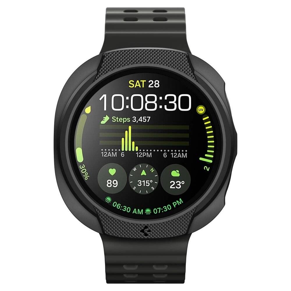 Spigen Liquid Air Case Samsung Galaxy Watch 8 40 mm – Mattschwarz