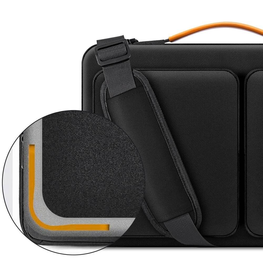Tech-Protect Defender Tasche Laptop 13-14 - Schwarz Orange
