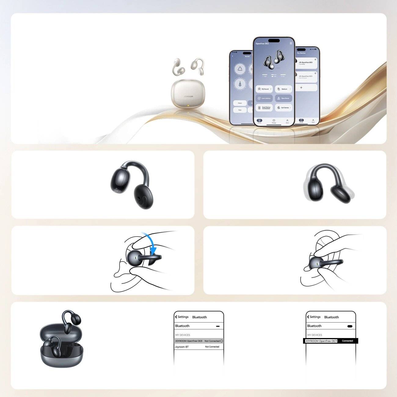 Joyroom Openfree JR-OE3, Silver
