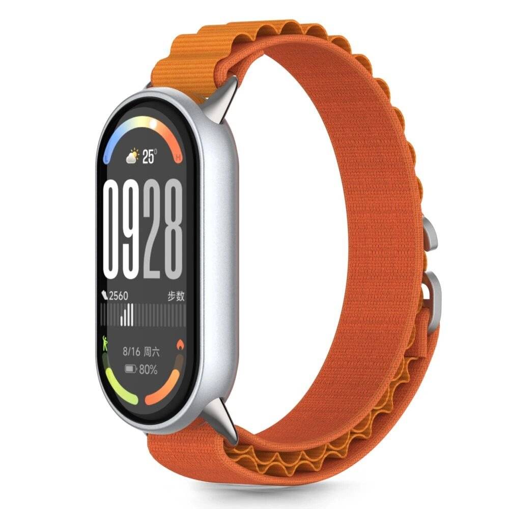 Tech-Protect Nylon Pro Strap Xiaomi Smart Band 8 / 9 10 NFC - Orange