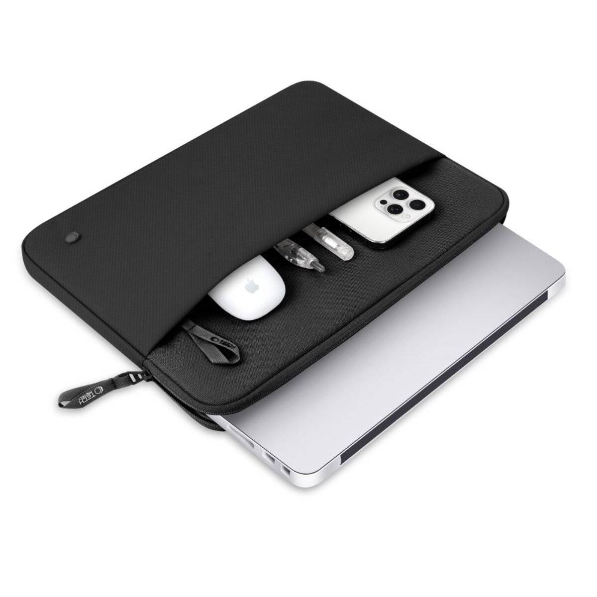 Tech-Protect Sleeve Laptoptasche 13-14 - Schwarz