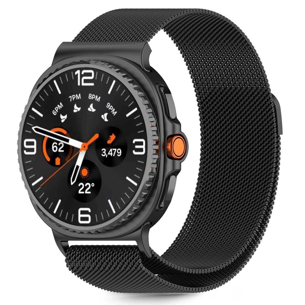 Tech-Protect MilaneseBand Samsung Galaxy Watch 40/44/46 mm - Schwarz