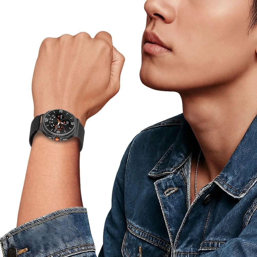 Tech-Protect MilaneseBand Samsung Galaxy Watch 40/44/46 mm - Schwarz