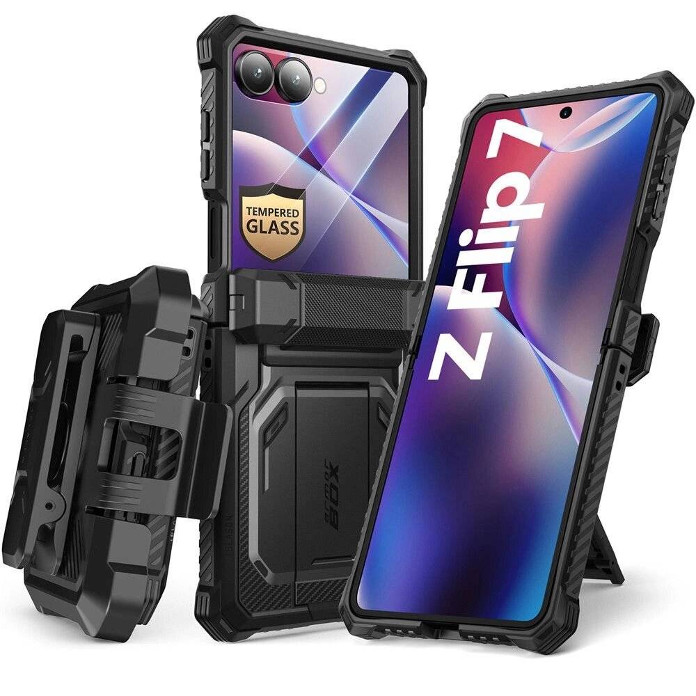 Supcase IBLSN Armorbox Case Samsung Galaxy Z Flip 7 - Schwarz