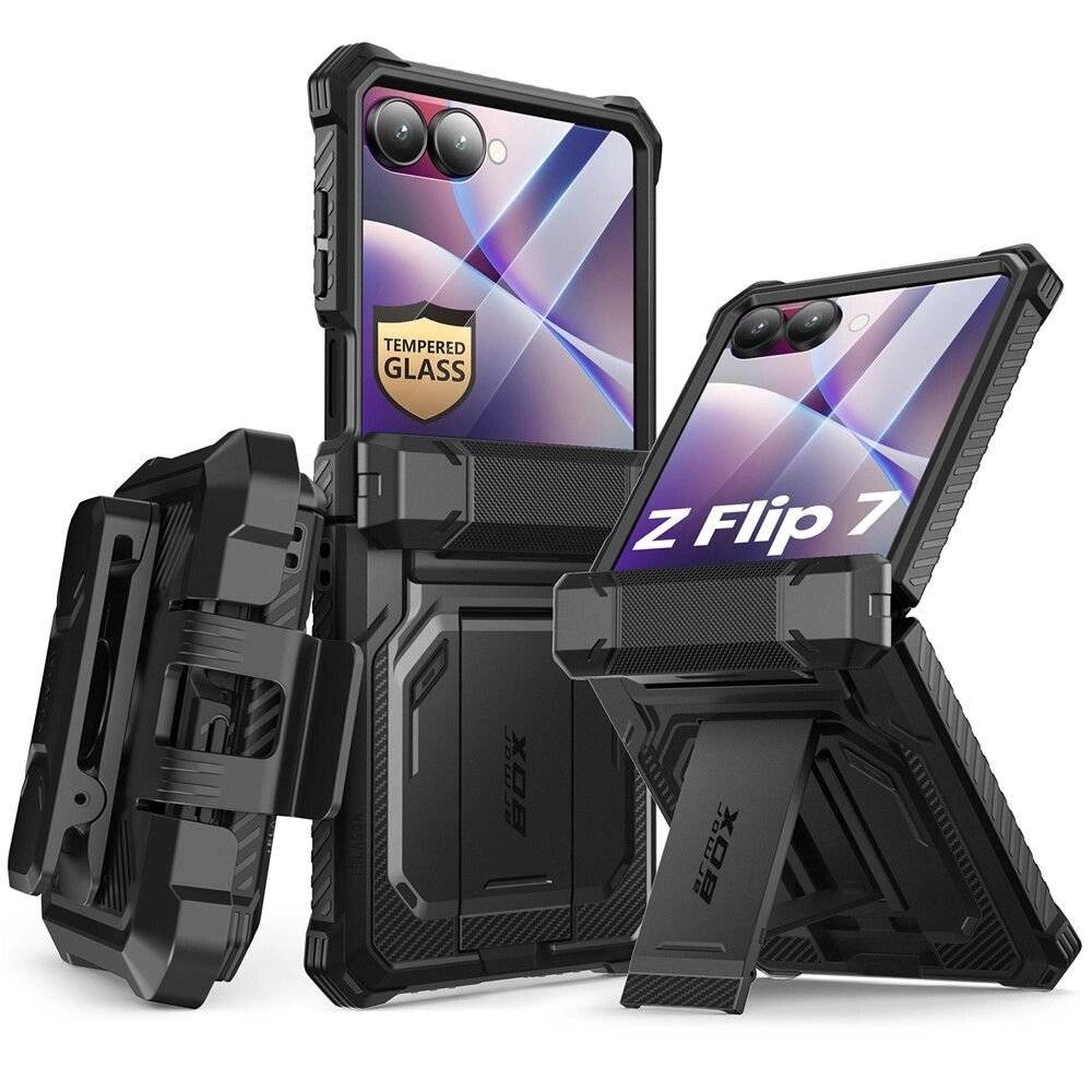 Supcase IBLSN Armorbox Case Samsung Galaxy Z Flip 7 - Schwarz