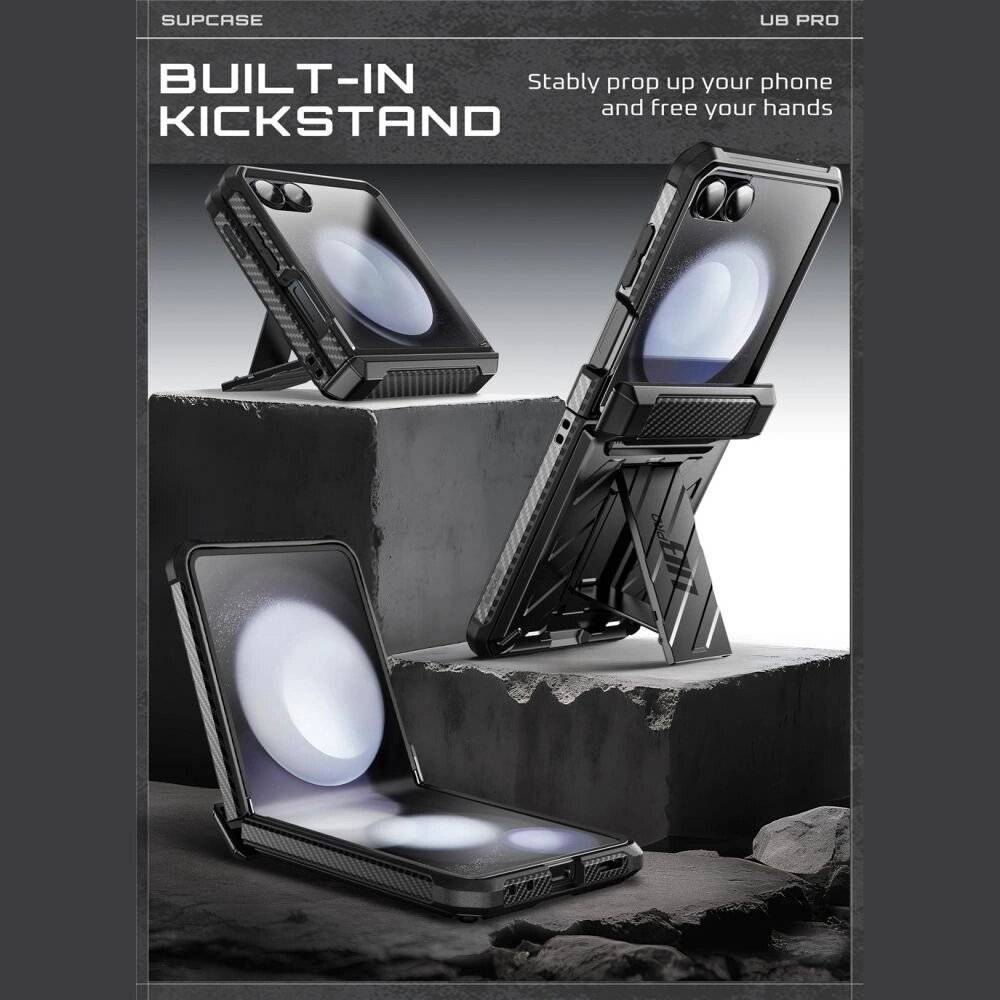 Supcase Unicorn Beetle Pro Hülle Samsung Galaxy Z Flip 7 - Schwarz