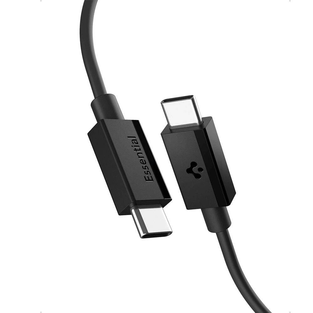 Spigen EB6010CC USB-C 60W Kabel 100 cm - Schwarz