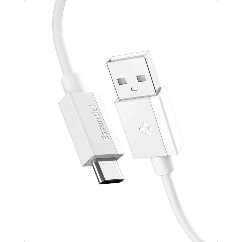 Spigen EB6010CC USB-C Kabel 60W 200 cm - Weiß