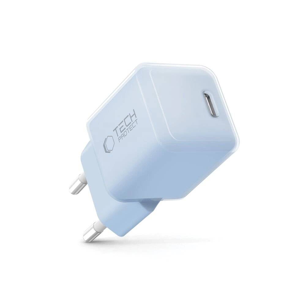 Tech-Protect NCM25 USB-C PD 25W Wandladegerät - Blau