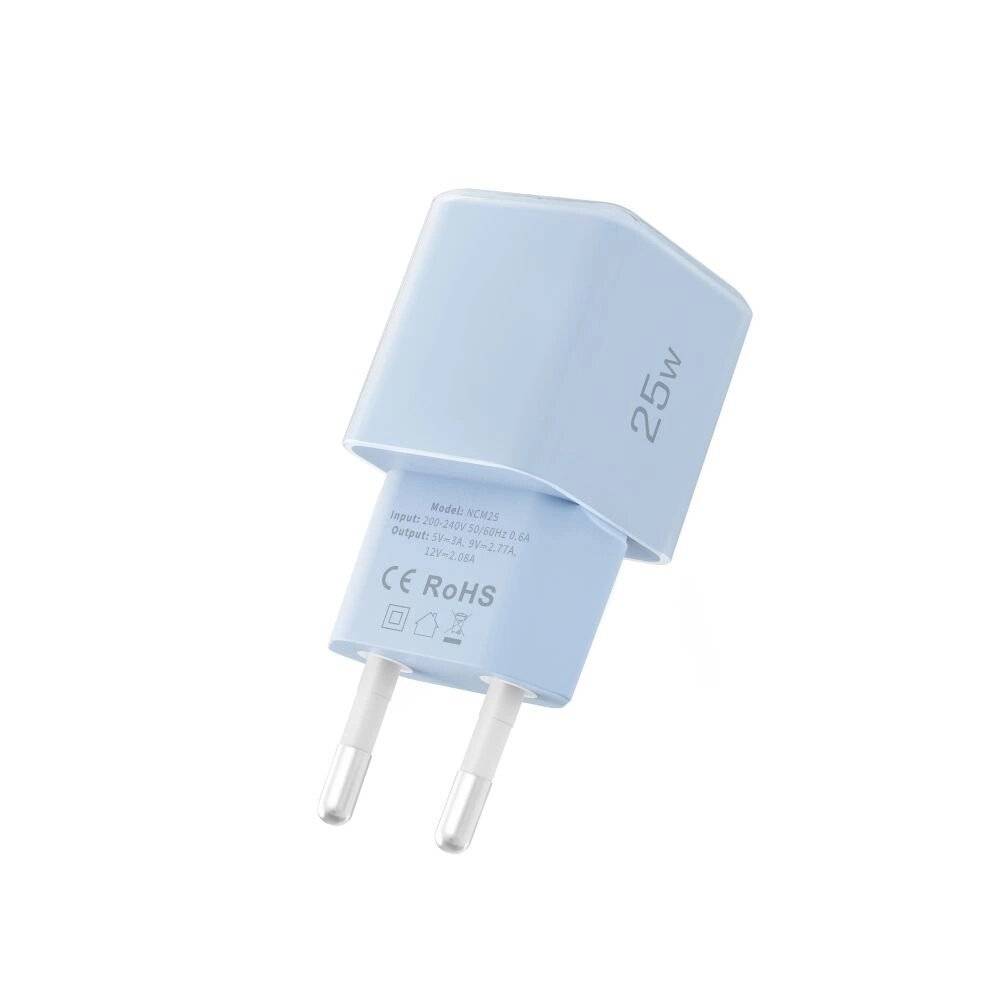 Tech-Protect NCM25 USB-C PD 25W Wandladegerät - Blau