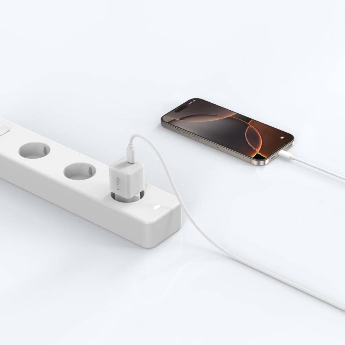 Tech-Protect NCM25 USB-C PD 25W Wandladegerät – Weiß