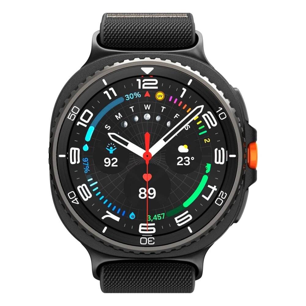 Spigen Fit Lite Armband Samsung Galaxy Watch 40/44/46 mm - Schwarz