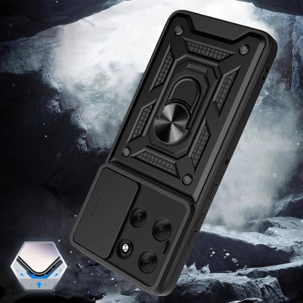 Tech-Protect CamShield Pro Schutzhülle Motorola Moto G86 5G, Schwarz