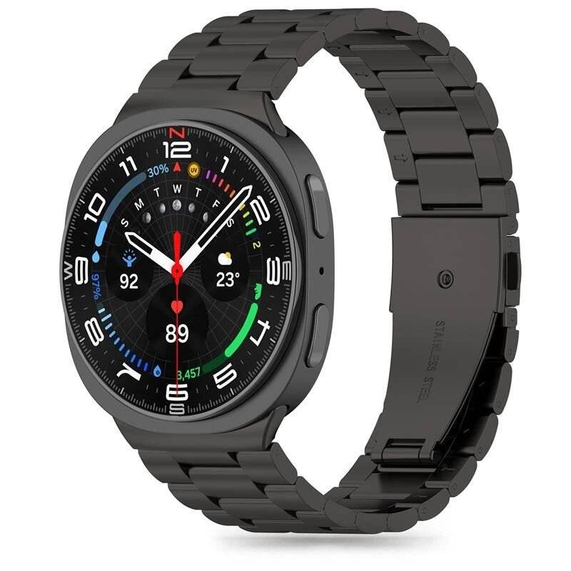 Tech-Protect Edelstahlarmband Samsung Galaxy Watch 40/44/46 mm - Schwarz