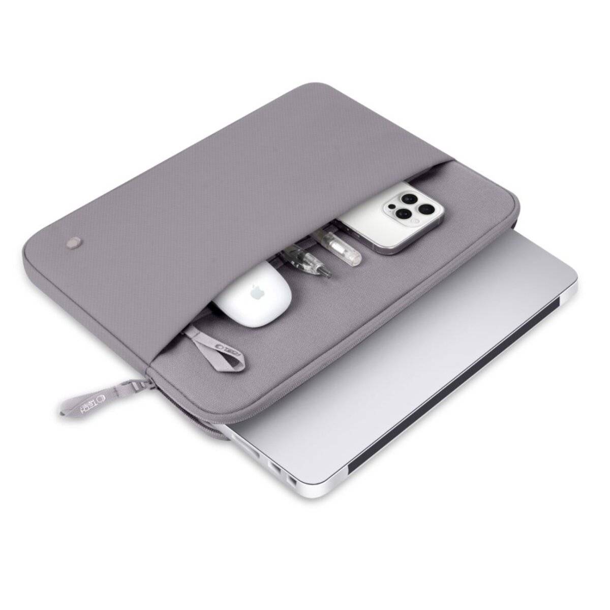 Tech-Protect Sleeve Laptoptasche 15-16 - Grau