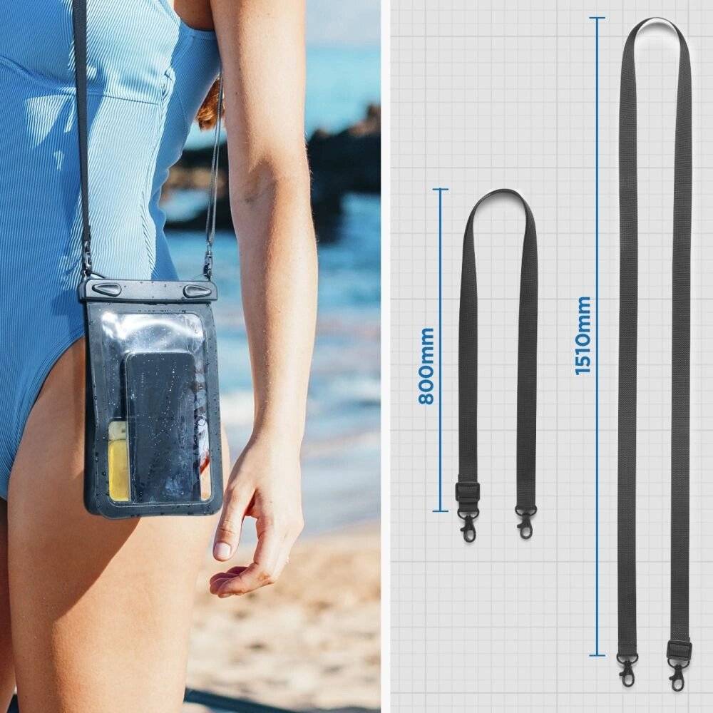 Spigen A603 wasserdichte Hülle - schwarz