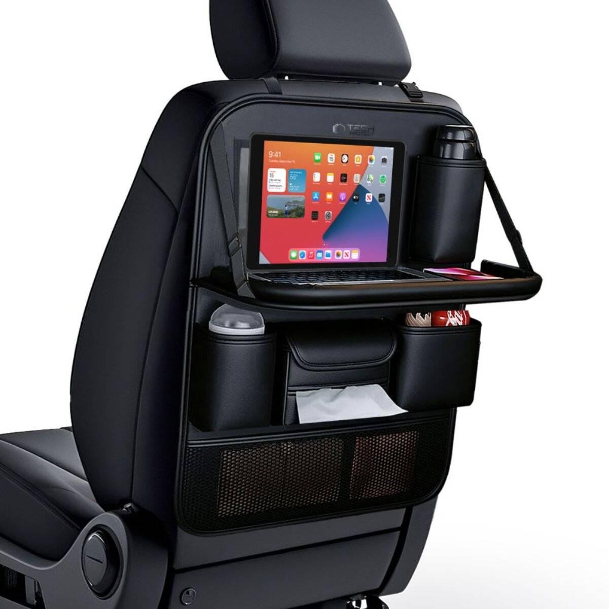 Tech-Protect UCA100 Auto-Organizer, Schwarz