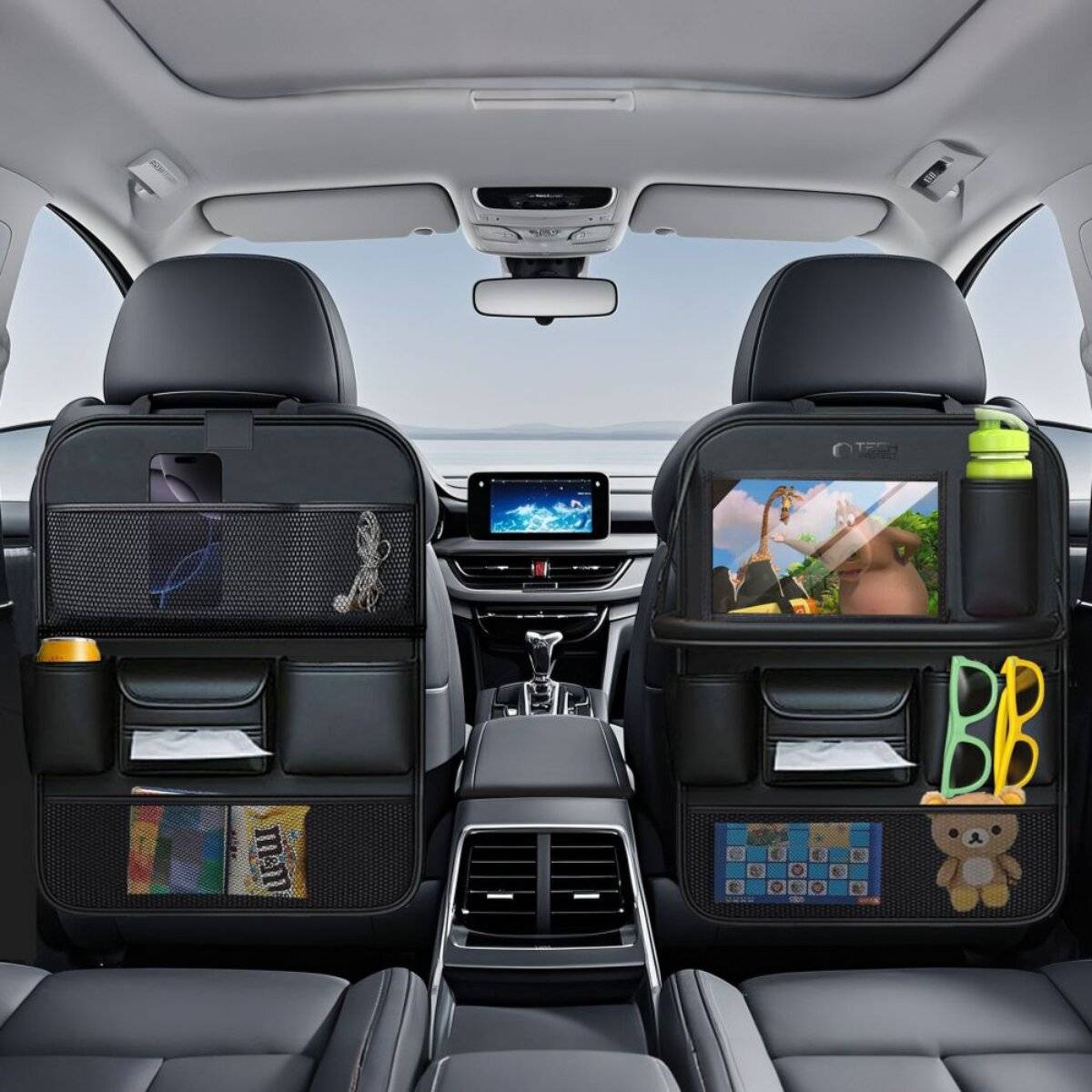 Tech-Protect UCA100 Auto-Organizer, Schwarz