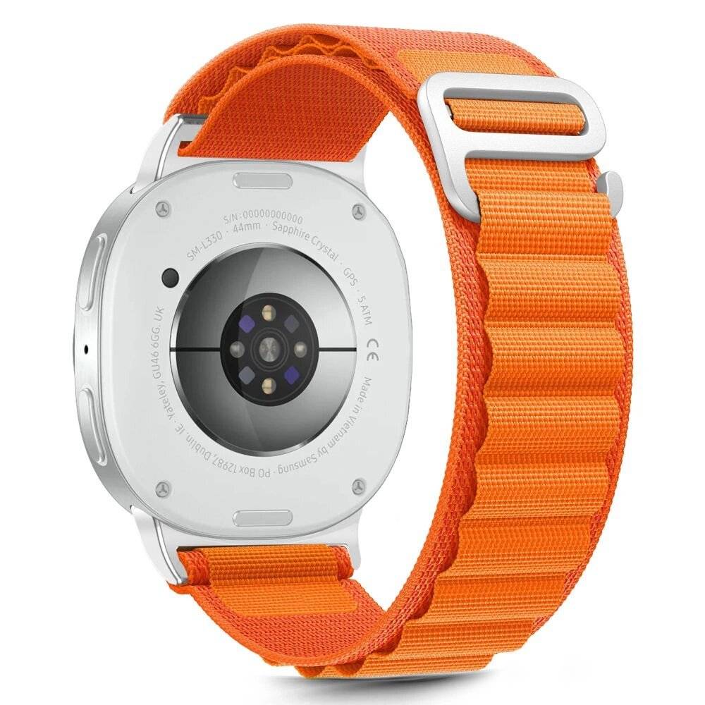 Tech-Protect Nylon-Streifenarmband Samsung Galaxy Watch 40/44/46 mm – Orange