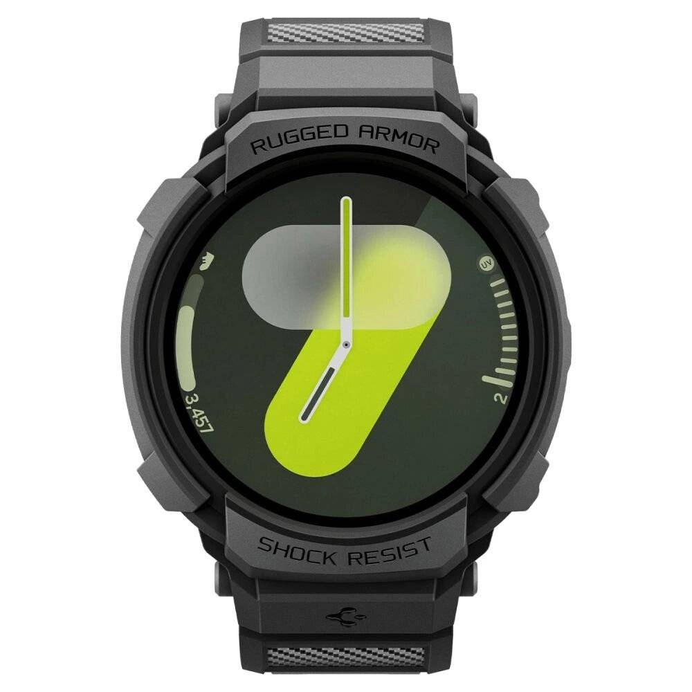 Spigen Rugged Armor Pro Armband Samsung Galaxy Watch 8 40 mm – Mattschwarz