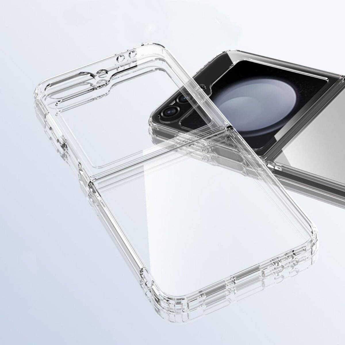 Tech-Protect FlexAir Hybrid Case Samsung Galaxy Z Flip 6 / 7 FE - Transparent