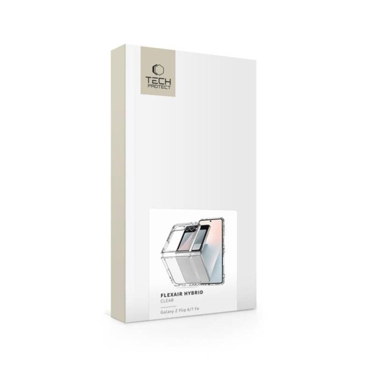 Tech-Protect FlexAir Hybrid Case Samsung Galaxy Z Flip 6 / 7 FE - Transparent