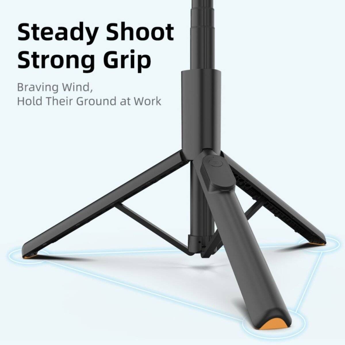 Selfie-Stick Tech-Protect L09S Stativ - Schwarz