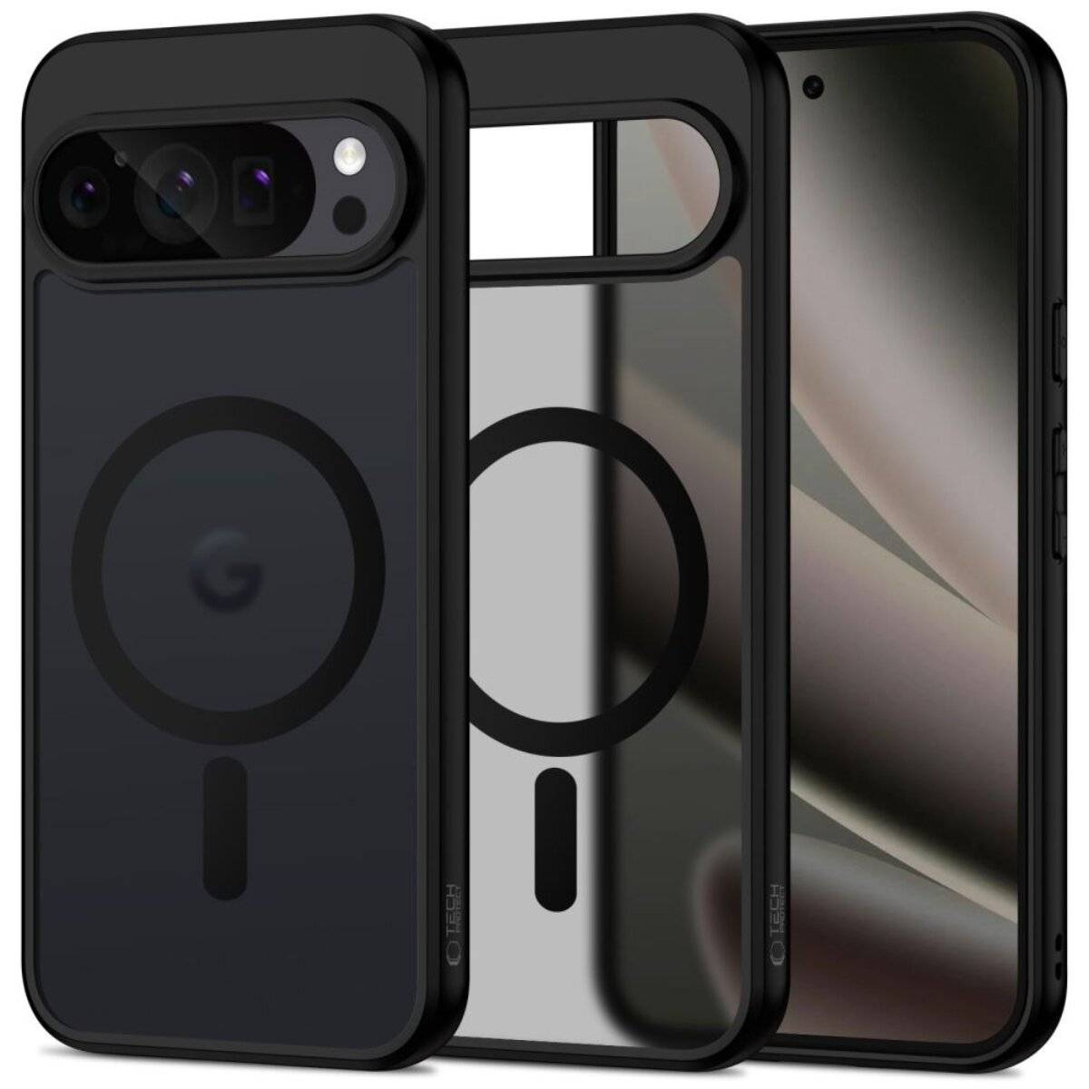 Tech-Protect MagMat MagSafe Case Google Pixel 10 Pro XL – Mattschwarz