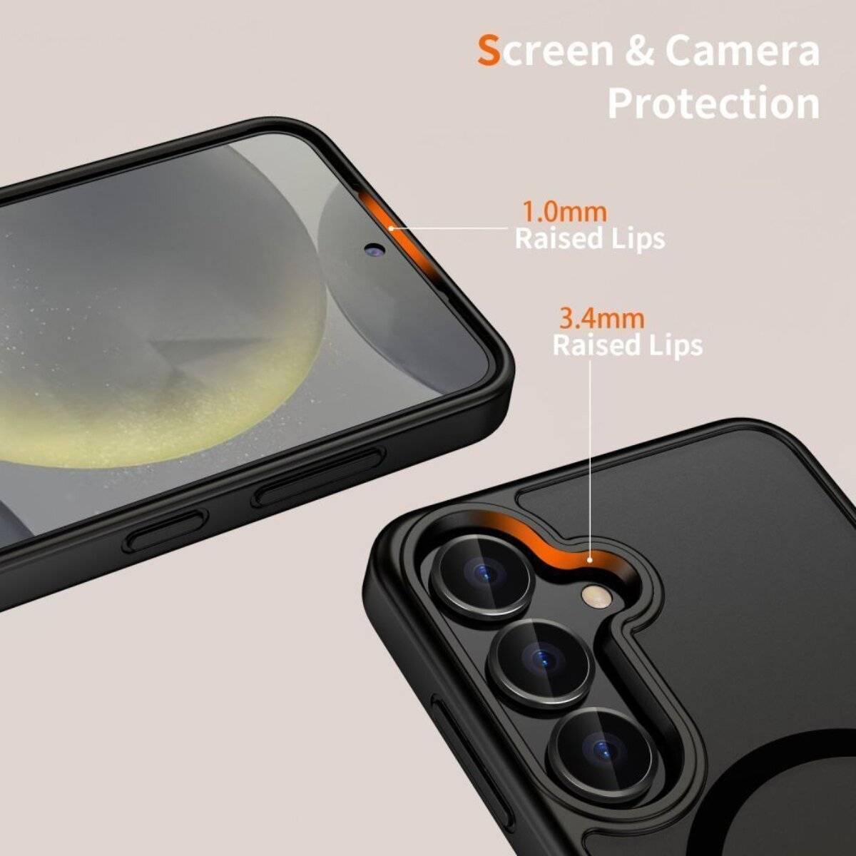 Tech-Protect MagMat MagSafe Case Google Pixel 10 Pro XL – Mattschwarz