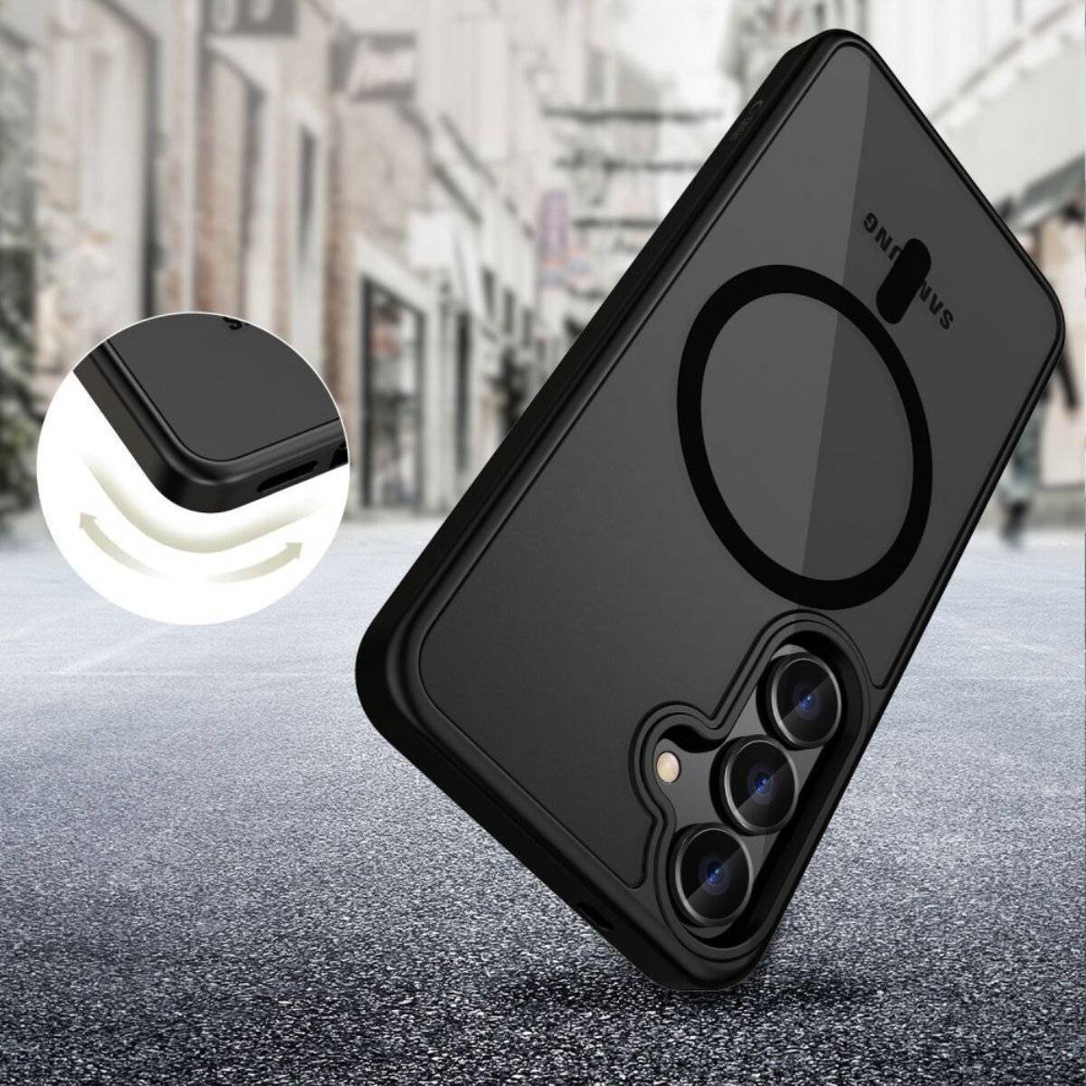 Tech-Protect MagMat MagSafe Case Google Pixel 10 Pro XL – Mattschwarz