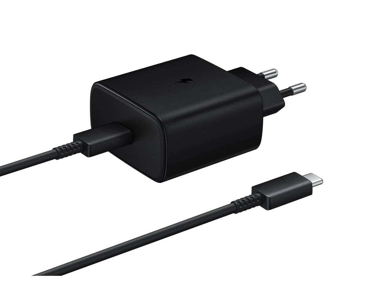 Samsung EP-TA845EWE 45-W-Wandladegerät mit USB-C-Kabel Samsung EP-DW767JWE 45 W 1,8 m