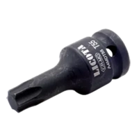 Torx Nuss, 1/2 Zoll Schlagschrauber Nuss, Cr Mo, lang, T45, 60mm Torx Nuss, 1/2 Zoll Schlagschrauber Nuss, Cr Mo, lang, T45, 60mm