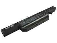 Schwarzes Laptop-Akku-Pack mit der Bezeichnung 