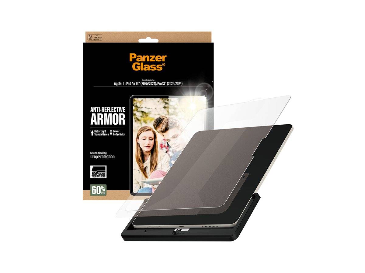 Schutzglass Ultra-Wide Fit Reflective Armor Tempered Glass iPad Air 13" 2024 / 2025 Pro