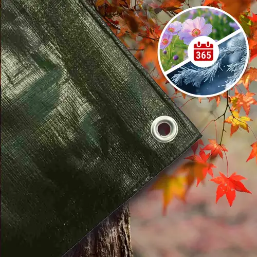 Abdeckplane 210g/m², 3x4m grün, wasserdicht, reißfest (12m²) Abdeckplane 210g/m², 3x4m grün, wasserdicht, reißfest (12m²)