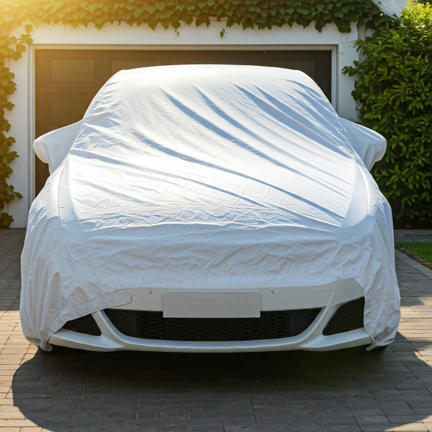 Abdeckplane 280 g/m², 3x6m, 18m², weiß, wasserdicht und reissfest