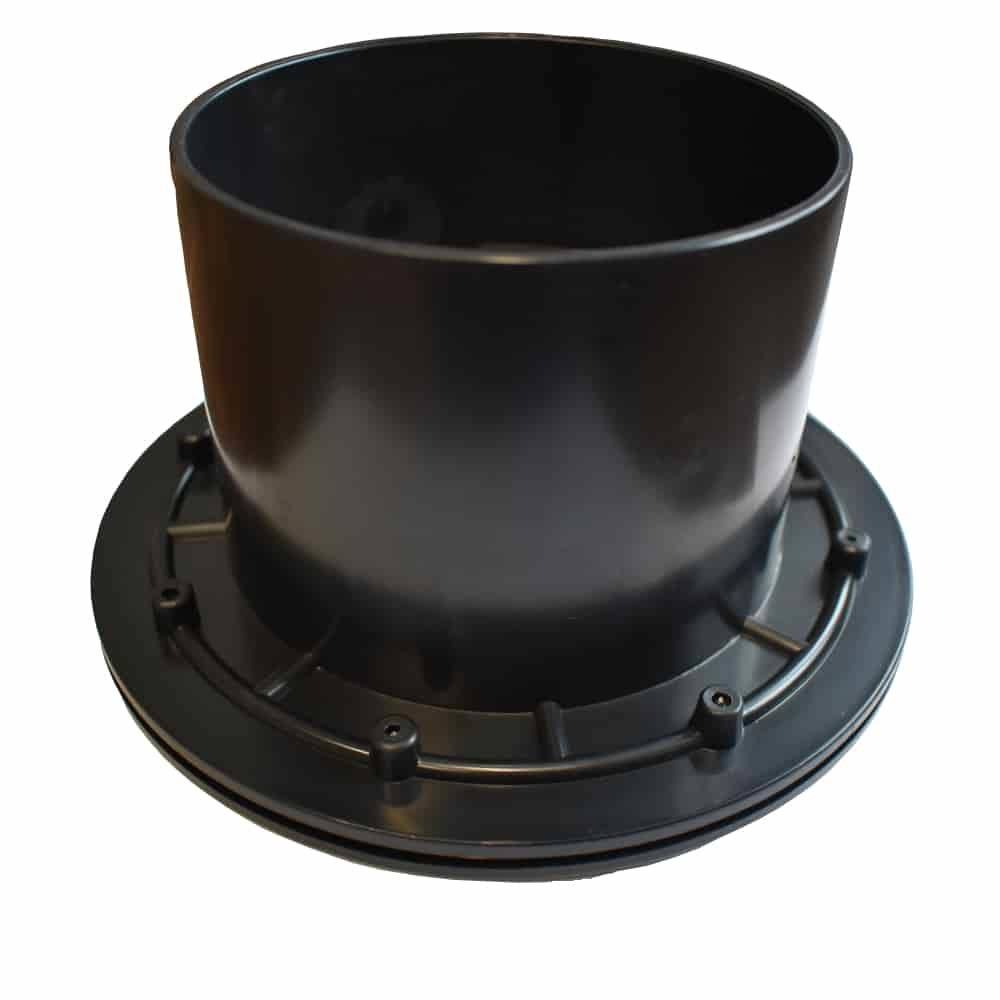 Folienflansch 110 mm, Tankdurchführung, Teichfolie Durchführung