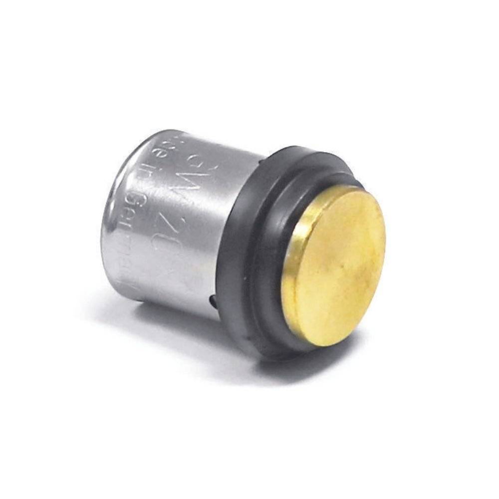 Pressfitting Stopfen 16mm, 2 Stück, DVGW zertifiziert