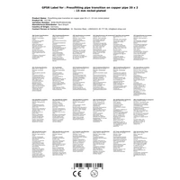 Pressfitting, Rohrverbinder, Kupferrohr, 20 x 15 mm, vernickelt Pressfitting, Rohrverbinder, Kupferrohr, 20 x 15 mm, vernickelt