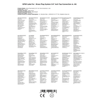 Wasserhahnanschluss 3/4 Zoll, Messing Stecksystem, Hahn Anschluss BONI, Schnellkupplung Wasserhahnanschluss 3/4 Zoll, Messing Stecksystem, Hahn Anschluss BONI, Schnellkupplung