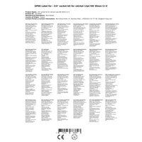 3/4 Nuss, 30mm Stecknuss, Cr-V Einsatz für Knarre Ratsche 3/4 Nuss, 30mm Stecknuss, Cr-V Einsatz für Knarre Ratsche