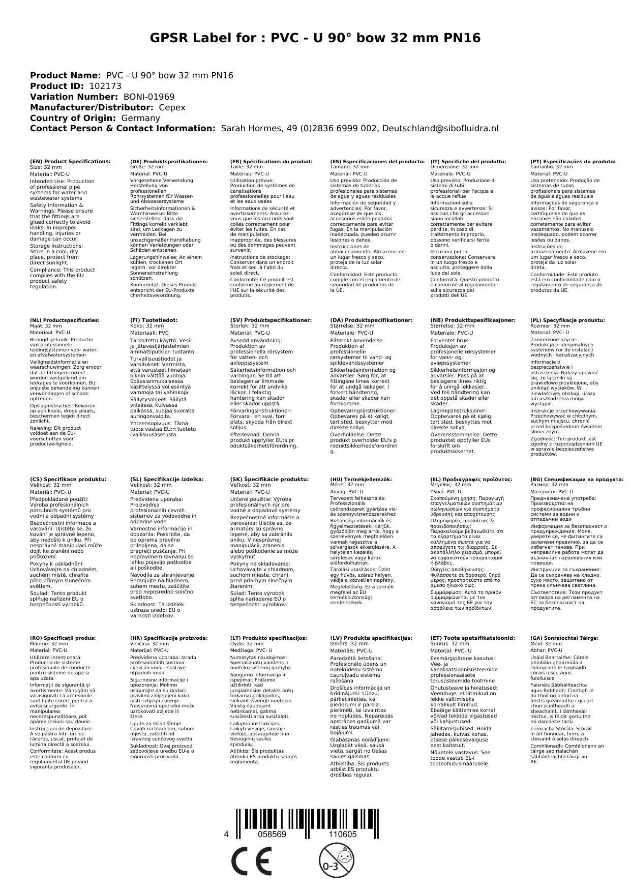 PVC Winkel 90 Grad 32mm, PVC U Bogen, PVC RohrSysteme