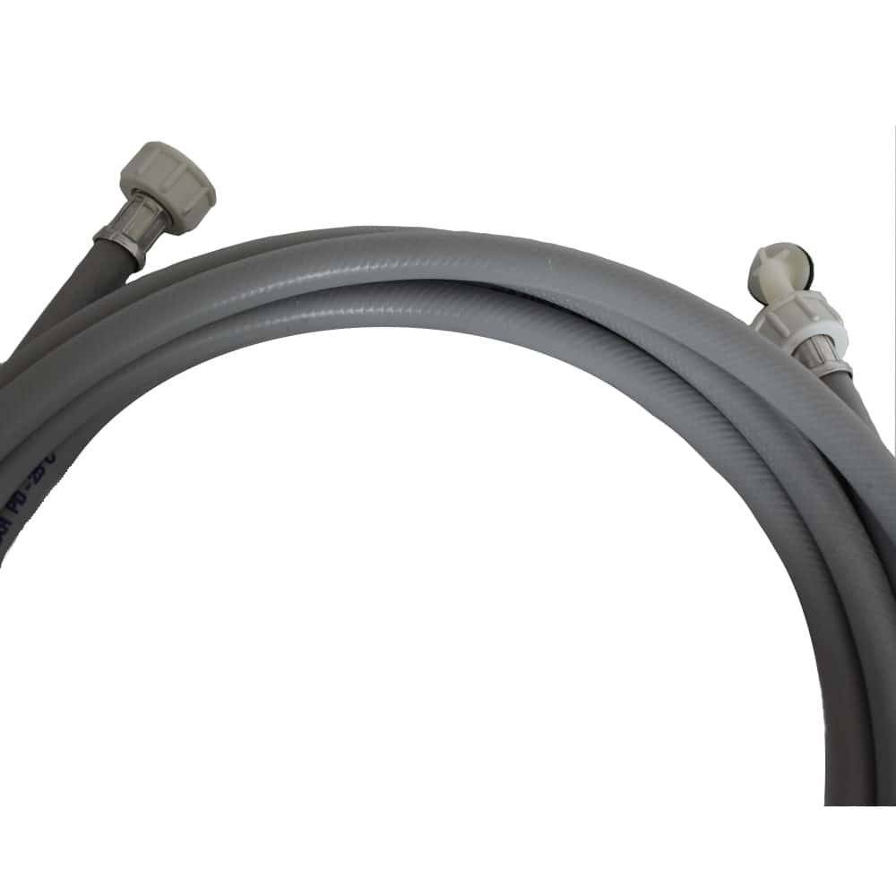 Zulaufschlauch Waschmaschine, Waschmaschinenschlauch, Winkel, 4m, 3/4 Zoll