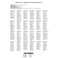 Auslaufventil, Gartenauslaufventil, Wasserhahn Garten, patiniert 1/2 Zoll Auslaufventil, Gartenauslaufventil, Wasserhahn Garten, patiniert 1/2 Zoll