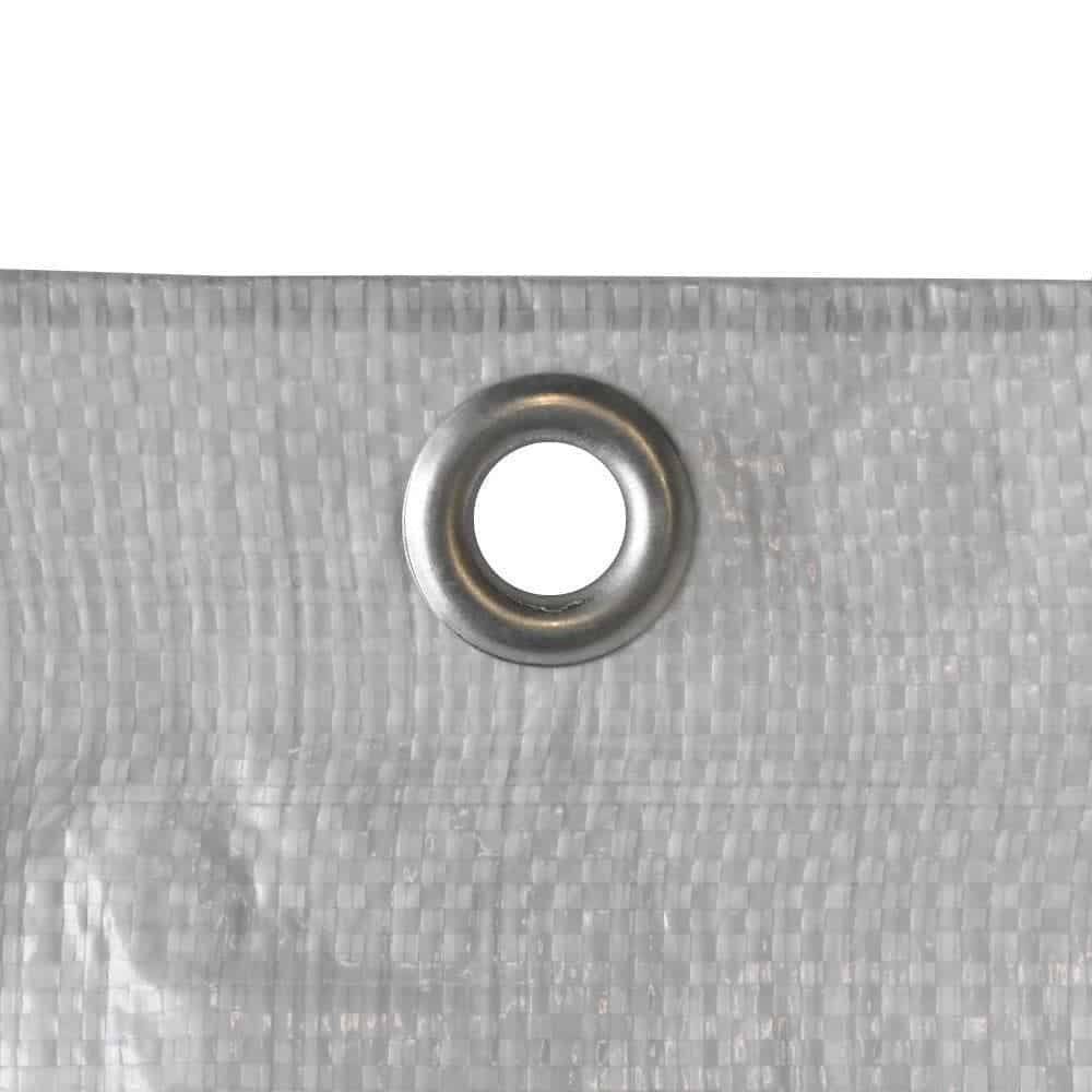 Gerüstplane 1,60x10m, weiß, 150 g/m², Bauplane, Abdeckplane