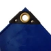 PVC Abdeckplane 6x12m, 650g/m², blau, wasserdicht, reißfest (72m²) PVC Abdeckplane 6x12m, 650g/m², blau, wasserdicht, reißfest (72m²)
