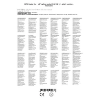 Vielzahn Nuss, 1/2 Zoll Nuss, CrV, kurze Stecknuss, Industriewerkzeug, SW12 Vielzahn Nuss, 1/2 Zoll Nuss, CrV, kurze Stecknuss, Industriewerkzeug, SW12