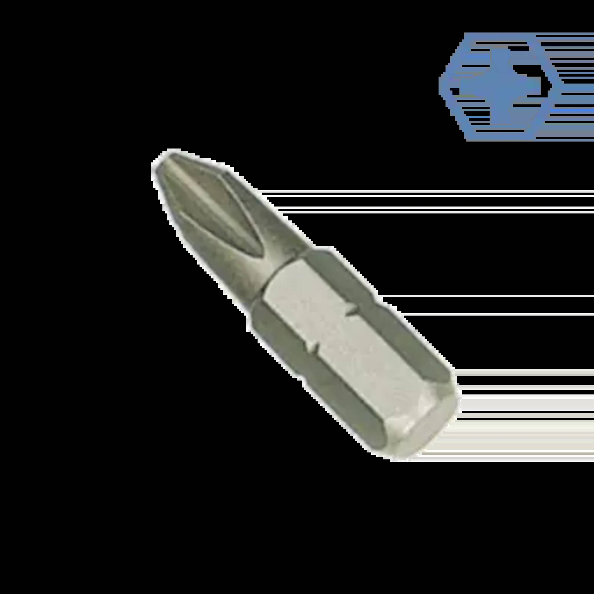 PH3 Bit, Kreuzschlitz Bits, S2 Stahl, 1/4 Zoll, Power Bits
