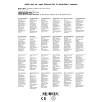 Abdeckplane, PVC Plane grün, 650 g/m², 2,5 x 6m (15m²), wasserdicht, reißfest Abdeckplane, PVC Plane grün, 650 g/m², 2,5 x 6m (15m²), wasserdicht, reißfest